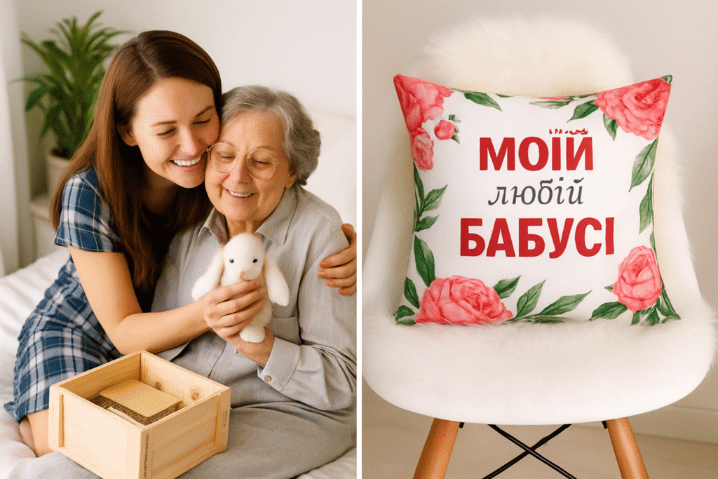 Ідеї подарунків для бабусі: як здивувати найріднішу