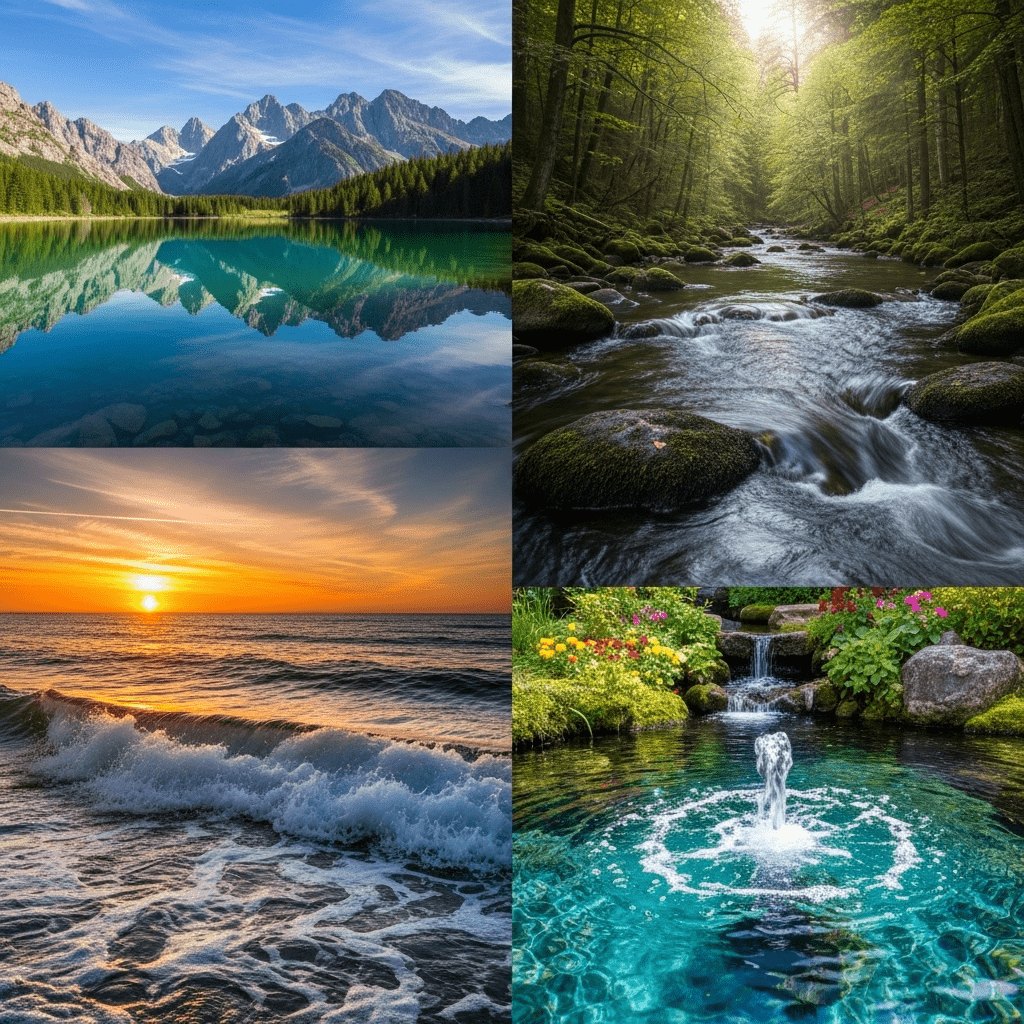 Значення води у різних місцях