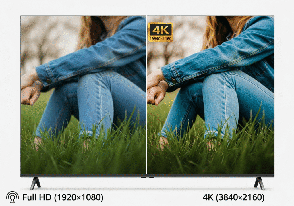 Чи варто переплачувати за 4K? Порівняння з Full HD телевізорами