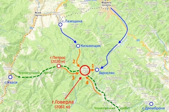 Де знаходиться Говерла